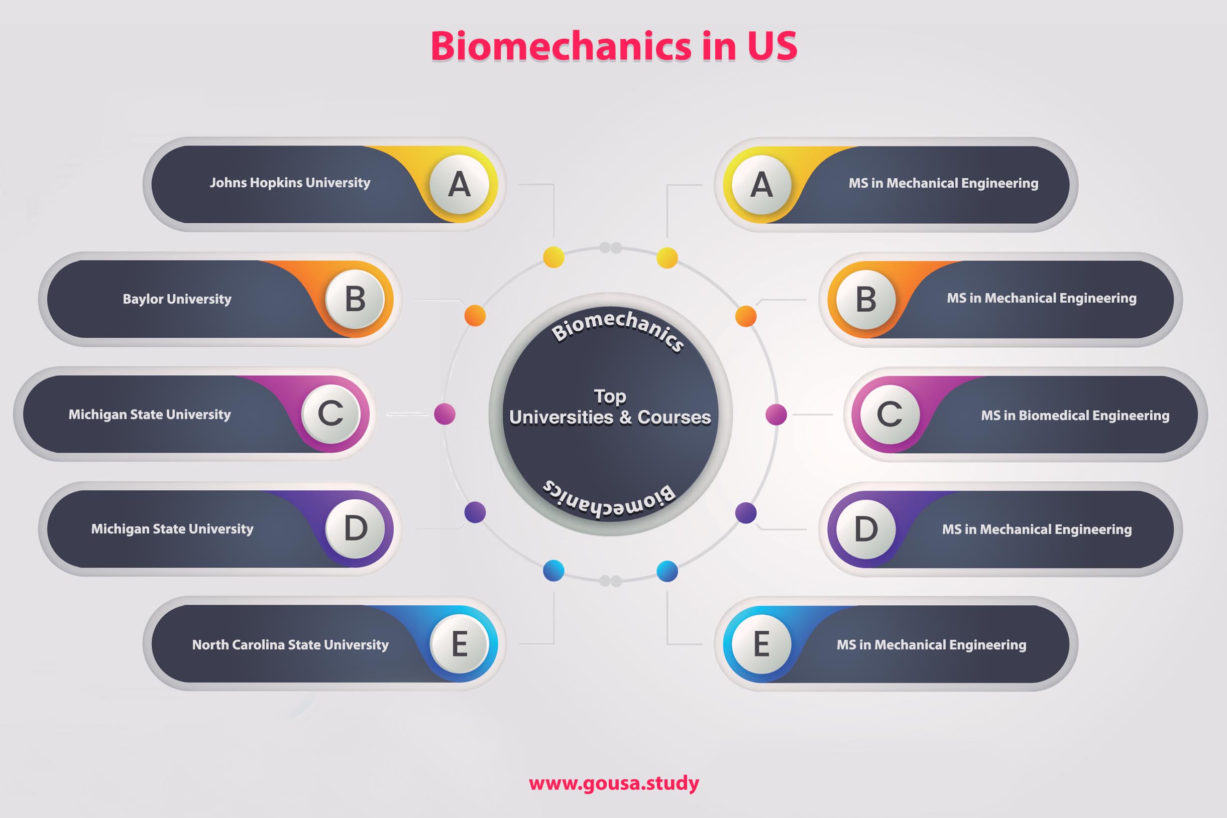biomechanics phd programs usa